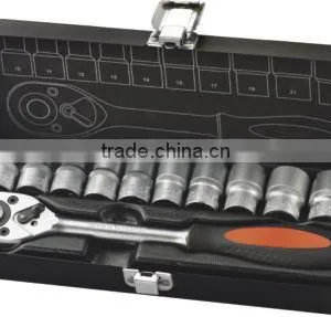 11 Pcs 1/2" Drive Sockets Wrenches Hand Tool Set thumbnail-1
