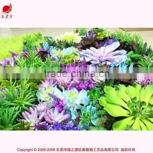 2015 Artificial Vertical Garden Wall Covering Artificial Succulents Plant Wall thumbnail-2