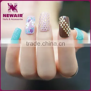 PET Material Water Transfer Customizable Glitter Nail Sticker thumbnail-3