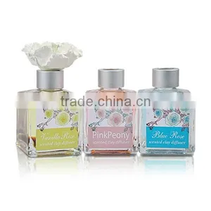 Promotion & Home Fragrnaces 100ml Ceramic Flower Air Diffuser Wholesale thumbnail-1