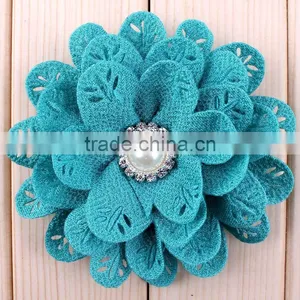 Hot Sale Fabric Flower Clip for Baby Girls thumbnail-5