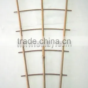 Bamboo Garden Fencing Trellis/bamboo Ladders for Flowers Bamboo Support thumbnail-2