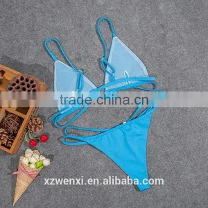 Wholesale 2017 New Design Sexy Swimwear Bathing Suits Xxx Hot Sex Bikini Women Beachwear OEM Bralettes thumbnail-6