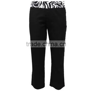 Latest Design Breathable 3/4 Length Office Wear Pants Women thumbnail-2