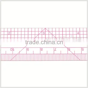 Kearing 1.2mm Thick 20cm&8" Flexible Garment Ruler for Sewing Garment Measurement in Sandwich Line Printing #B-56 thumbnail-4