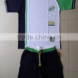Mens Short Sleeve T-shirts Short Pant ,mens Shorts Pajama Set, Cotton Fitness Wear thumbnail-1