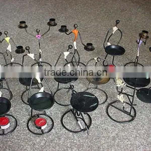 Dollar Store Gift Party Product Cheap Plastic Candle Holder thumbnail-1