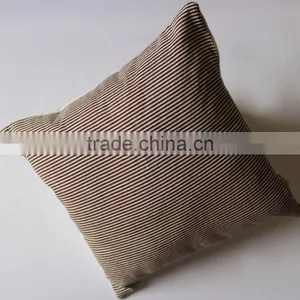 Stripe Fabric Cushion Cover thumbnail-1