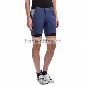 MGOO Double Layer Jogger Pants Fashion Design Women's Compression Shorts Sport Style Quick Dry Pants thumbnail-4