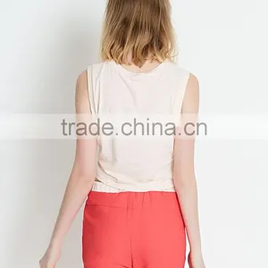 New Fashionable High Quality Hot Girls Monogram Printing Sexy Tank Top thumbnail-4