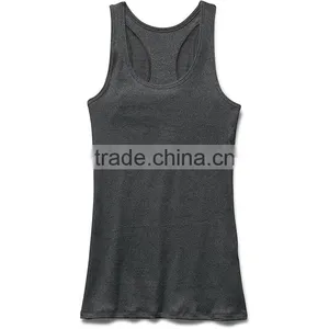China Suppliers Factory Summer Woman Tank Top Custom Vest Gym Apparel thumbnail-5