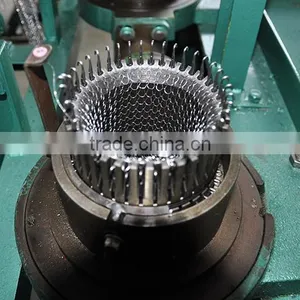 Double-cylinder With Automatic Cut Mesh Steel Scourer Machine thumbnail-5