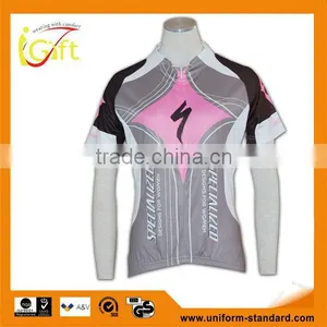2015 Newest Design Women Hot Sales Cool Road Bike Team Jerseys thumbnail-1