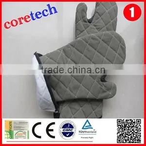 Anti-heat Soft Durable Oven Mitt and Fire Proof Oven Mitts Factory thumbnail-2