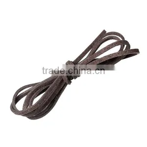 Velvet Suede Jewelry Rope Cord Coffee 2.5mm( 1/8") x 1mm, 20 M thumbnail-3
