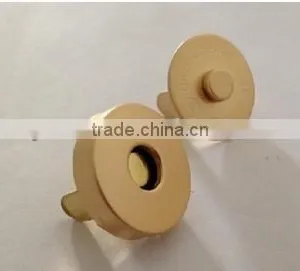Environment Friendly Gold Finish Color Magnetic Button, Magnetic Snap Button JS-CR-97 thumbnail-2