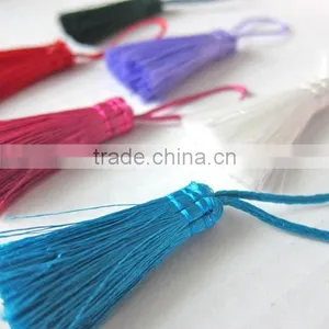 Fashion Custom Colorful Women's Cotton Red Tassel for Bag Decoration thumbnail-1