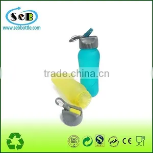 Outdoor Student Plastic Water Bottle for Camping ,Tritan/PC Plastic Water Bottles,plastic Sport Bottles With Straw Lid thumbnail-2
