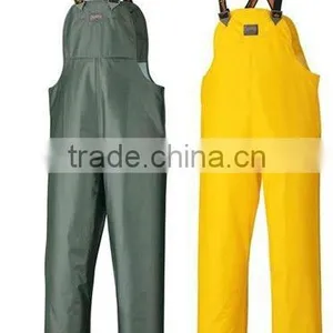 PVC/Polyester REVERSIBLE RAIN BIB PANT thumbnail-1