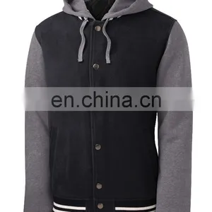Varsity Baseball Letterman College Cotton Varsity Jacket thumbnail-6