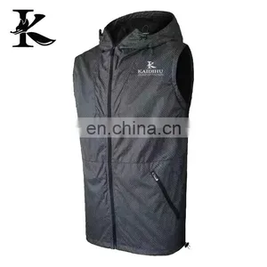 Man Wind Vest Detachable Sleeve Jacket thumbnail-1