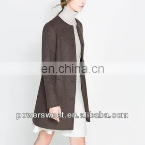 2013 New French Elegant Style Formal Design Ladies Classic Winter Coat thumbnail-1