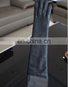 Fashionable Sheepskin Leather Gloves for Women Sheepskin for Driving thumbnail-4
