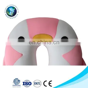 2016 Wholesale Custom u Shape Animal Memory FoamTravel Neck Pillow thumbnail-4