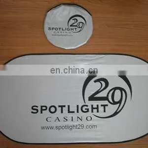 Anti-UV Pop Up Foldable Silver High Quality Car Window Sunshade thumbnail-3