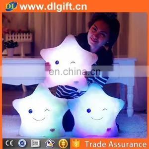 Romantic Colorful LED Dream Light Plush Pillow thumbnail-1