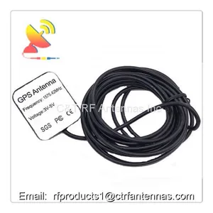Indoor Antenna High Gain Black Car Active 1575.42Mhz GPS Antenna for Tracking thumbnail-1