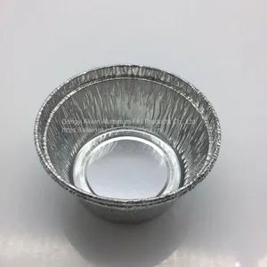 100ml Disposable Mini Aluminum Round Container With Lid thumbnail-4