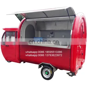 CE Approved New Arrival Outdoor Mobile Food Trailer/ Street Mobile Food Cart/ China Factory Mobile Food Truck thumbnail-6