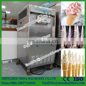 Liquid Nitrogen Commercial Soft Serve Ice Cream Machine For Sale thumbnail-2