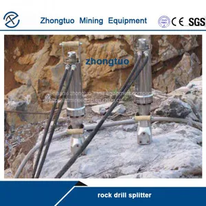 Diesel Driven Hydraulic Splitters for Granite Rock thumbnail-4