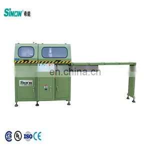 V-notch Cutting Saw PVC and Aluminum Windows Making Machine / UPVC Window Frame V Cutting Machine for Aluminum Profile thumbnail-6