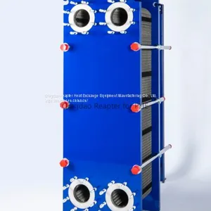 PHE Plate and Frame Heat Exchanger Water to Water Ss304 316L Manufacturer Price thumbnail-1