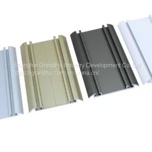 Wardrobe Sliding Door Track Profile Aluminium Stile Vertical Handle thumbnail-2