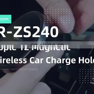 Joyroom Air Vent Mount 15W Phone Magnetic Car Wireless Charger For Car Magsafe Holder For Iphone 12 thumbnail-1