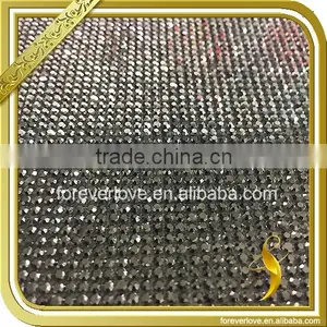 Fancy Crystal Beads Wedding Table Decorations Hotfix Rhinestone Mesh FRM-205 Supplier's Choice thumbnail-1