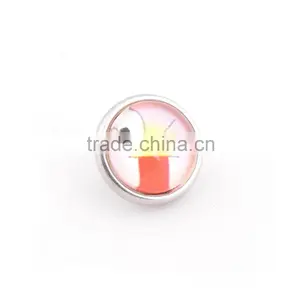Fashion DIY Butterfly Pattern Snap Button for Leather Bracelet thumbnail-1