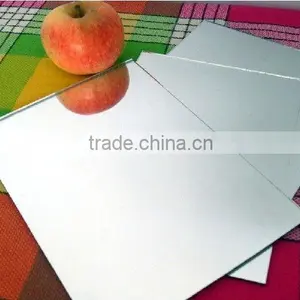 4mm 5mm 6mm High Reflective Aluminum Mirror Sheet Glass thumbnail-1
