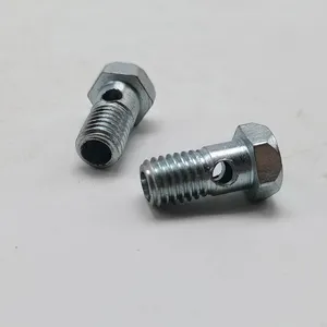 SYD-1164-2 Single/Double Hole Blue Zinc Steel Banjo Bolt thumbnail-1
