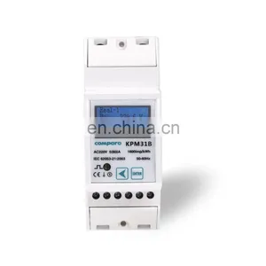 Electric Energy Meter Factory KPM31B10(60) Single Phase Ethernet Din-rail Modbus LCD Smart M-bus Solar dc Energy Meter thumbnail-4