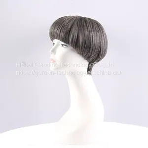 Gray Color Short Human Hair Bob Wig Direct Factory thumbnail-1