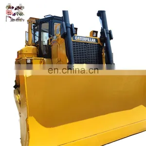 Second Hand Japan CAT Road Construction Machine Caterpillar D9R Crawler Bulldozer in Shanghai China thumbnail-1