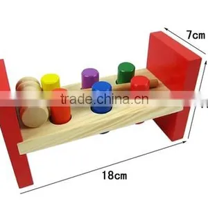 New Fashion Wood Baby Game For Baby,Lovely Solid Wood Child Game For Chid,Kid Knocking Games thumbnail-2