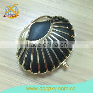 NEW! Shell Shape Metal Clutch Frames With Plastic Shell Cover For Bags thumbnail-1