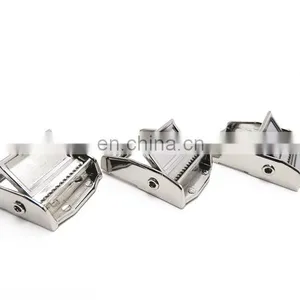 Hot Selling Safty 25mm Duty Metal Black Ratchet Trimming Cam Lock Buckle For Bag thumbnail-4