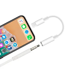 Original Quality MFi 3.5 mm Headphone Jack Adapter For IPhone XR thumbnail-3